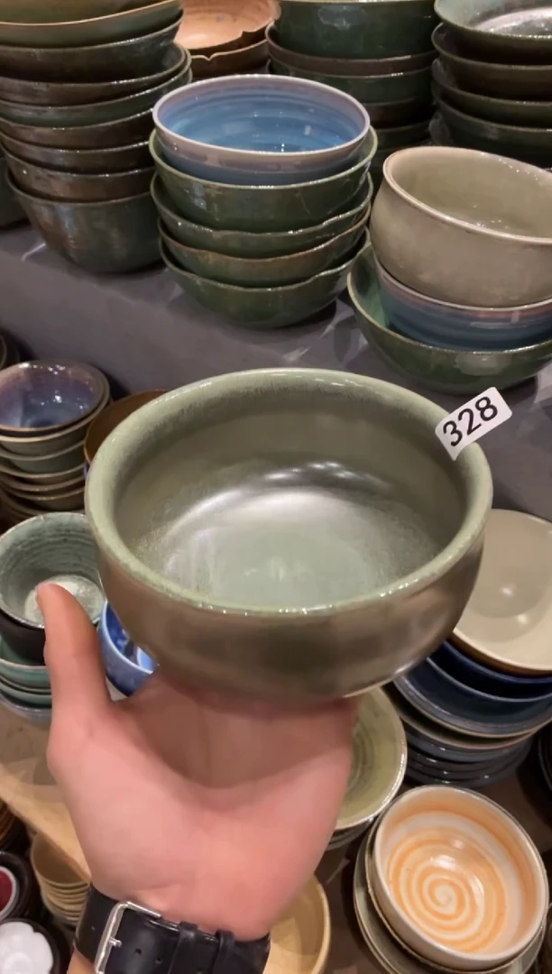 瓷片宽*的328聚光灯钵碗1个