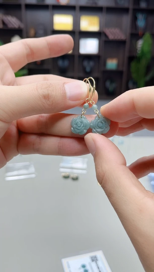 未镶嵌翡翠耳饰822000