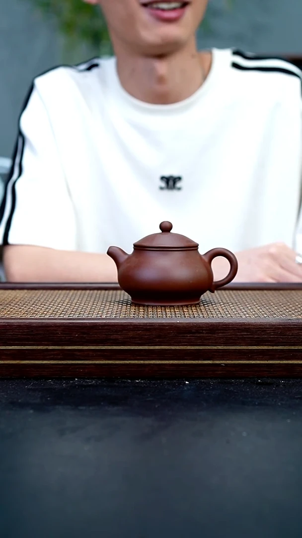 茶壶紫砂紫泥潘壶