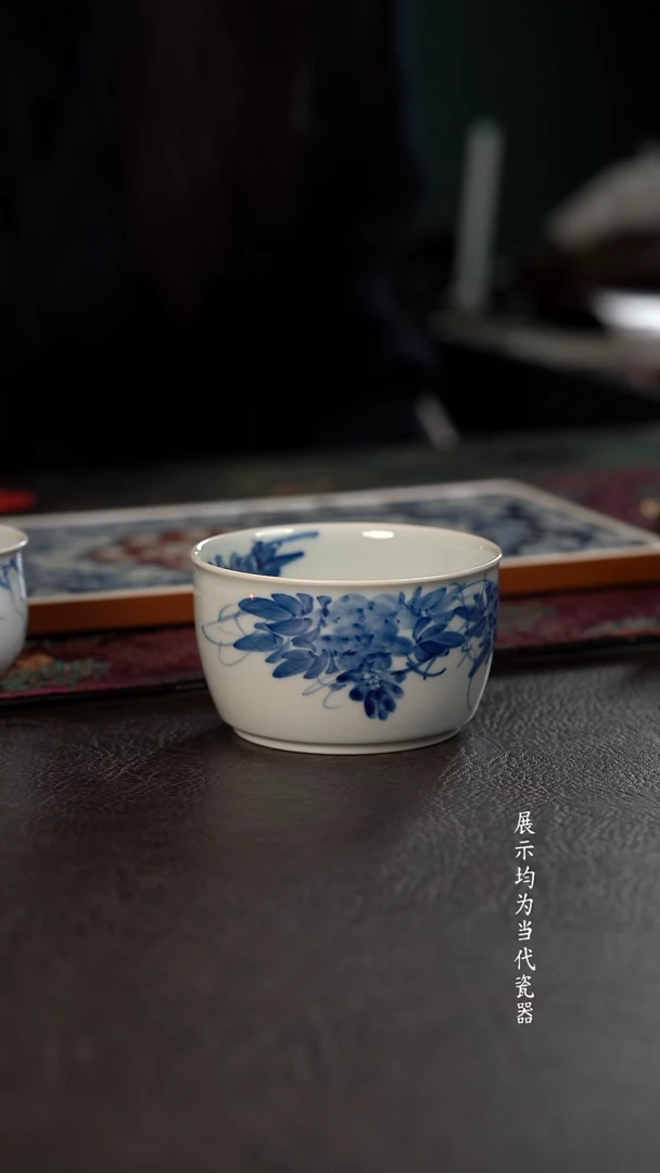 无****姐微瑕 厚力煊 紫藤花早餐杯