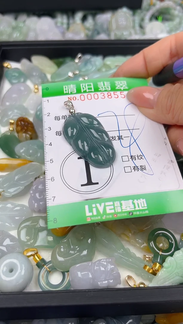 翡翠未镶嵌颈饰闪购0003855