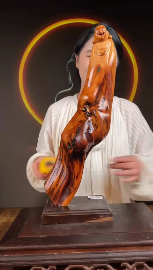 柏木（崖柏）手工摆件,先抢先得! 编号:177