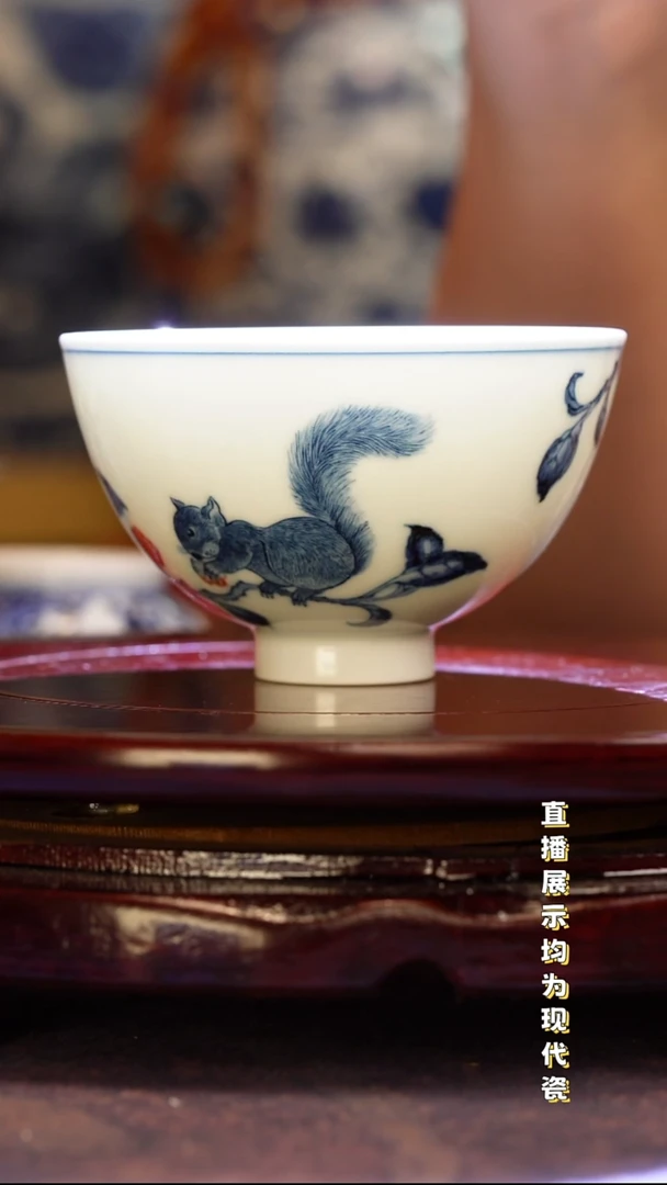 景德镇手工手绘陶瓷杯