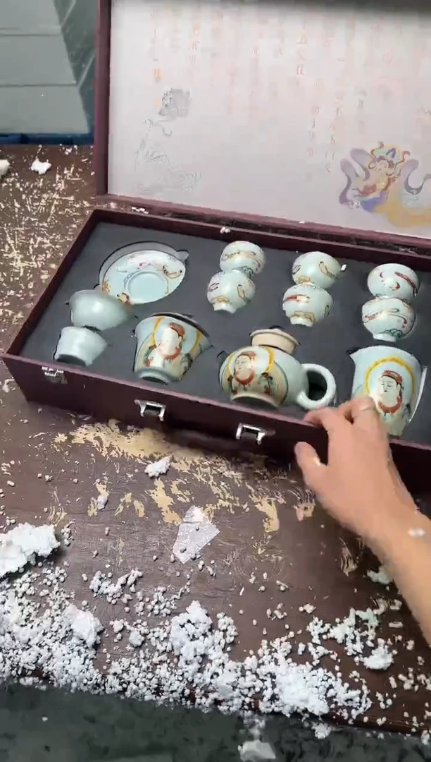 瓷片小强茶具闪购链接