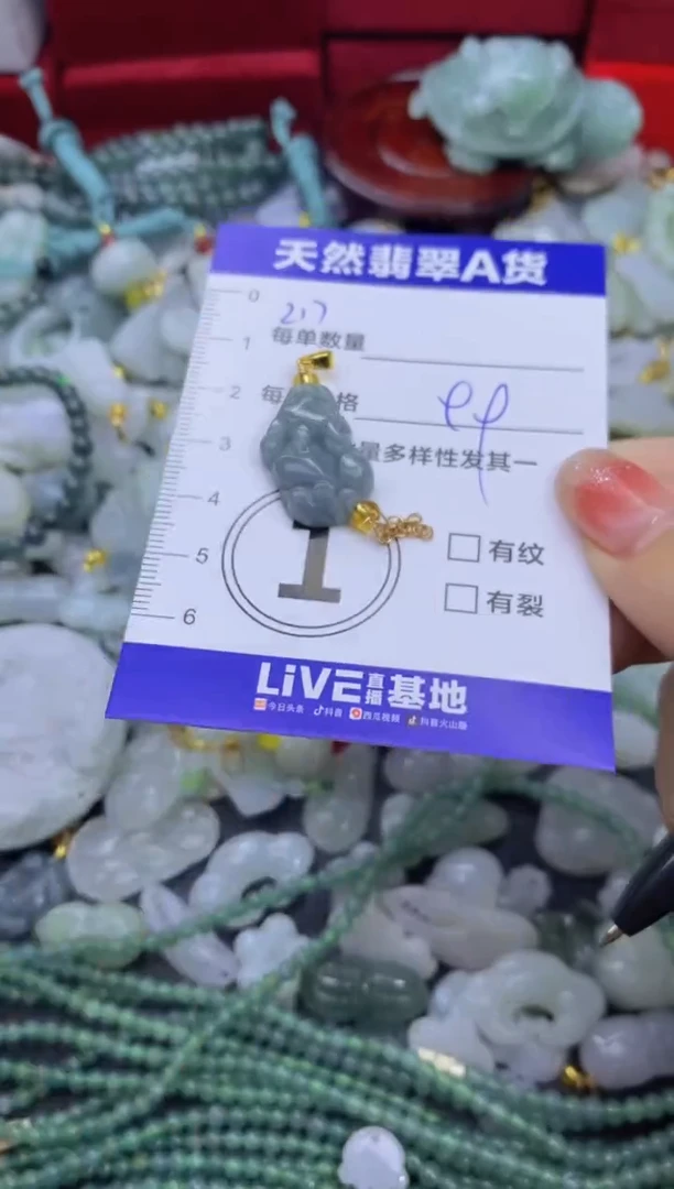 颈饰未镶嵌翡翠天然翡翠A货批量多样性发一件