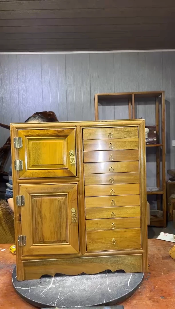 金丝楠新料十全十美茶水柜