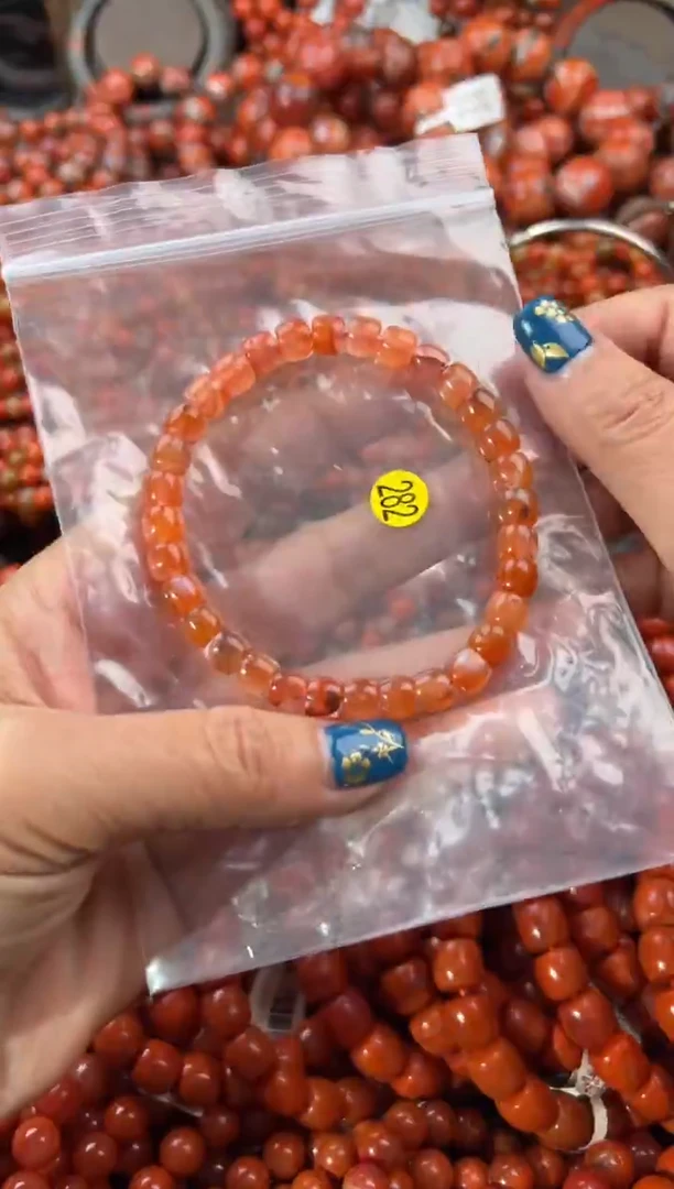 未镶嵌手串南红玛瑙7+