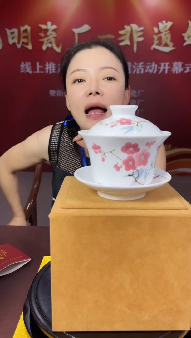 盖碗8.14.10景德镇陶瓷杯/碗/壶