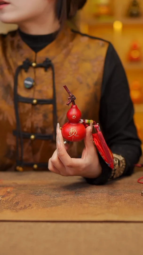 【闪购商品】377宴禾堂天然漆艺小葫芦--58