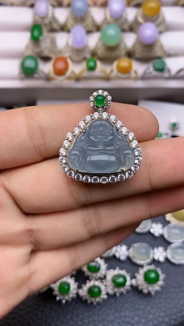 颈饰未镶嵌翡翠6698