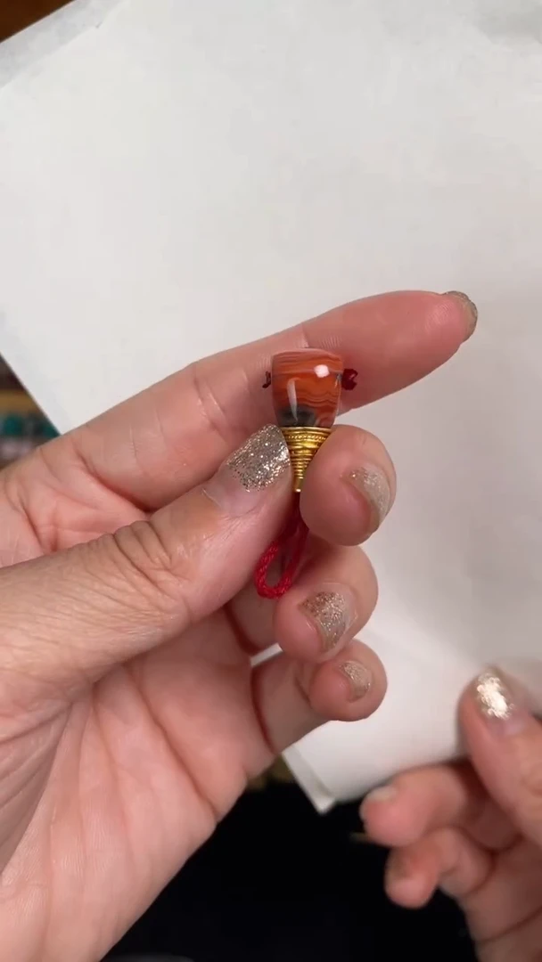 玛瑙/玉髓颈饰未镶嵌分体三通50