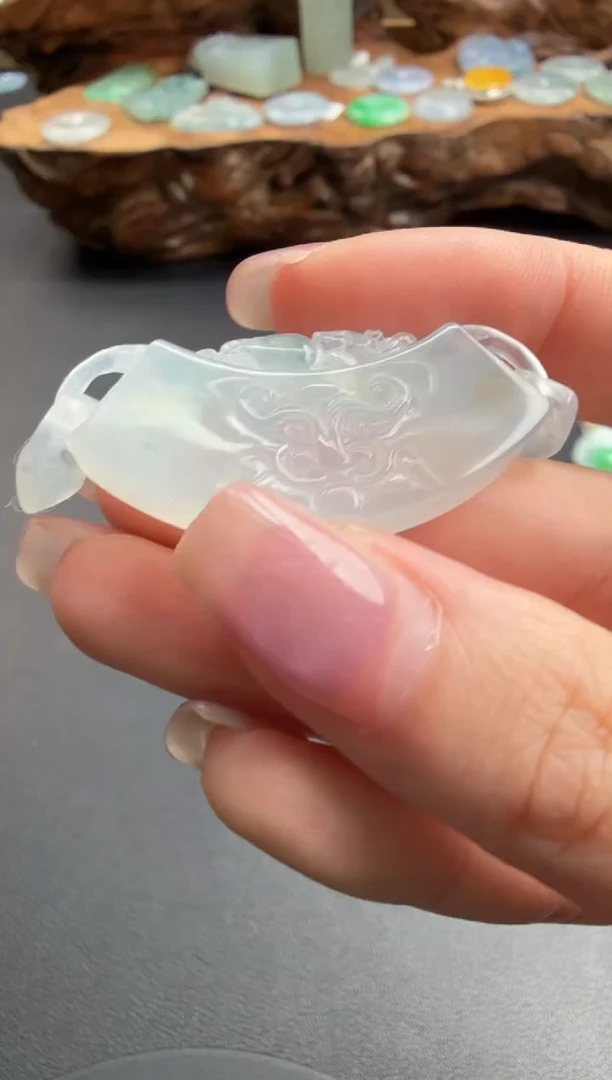 吊坠(不含链)未镶嵌翡翠翡翠饰品-106