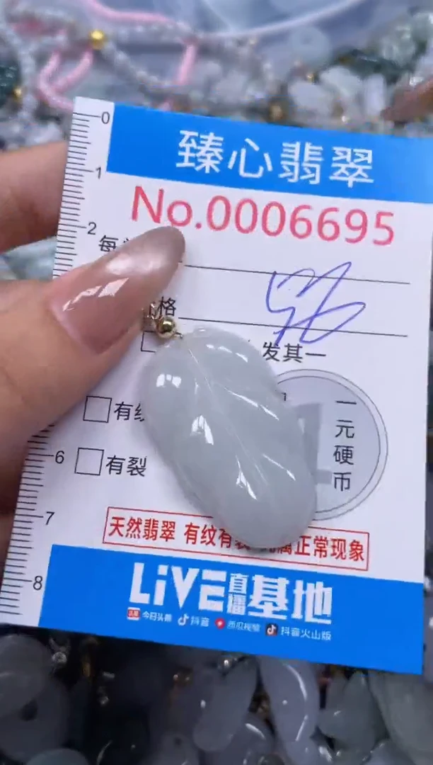 颈饰未镶嵌翡翠6695