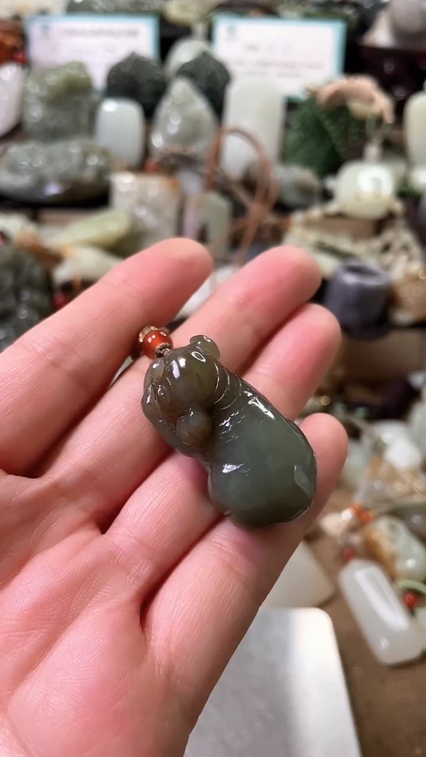 未镶嵌和田玉挂件0041