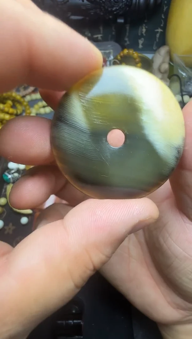 骆驼牙手串/手链黑驴蹄平安扣