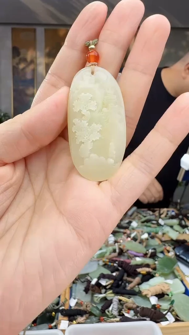 未镶嵌和田玉挂件拍一发一