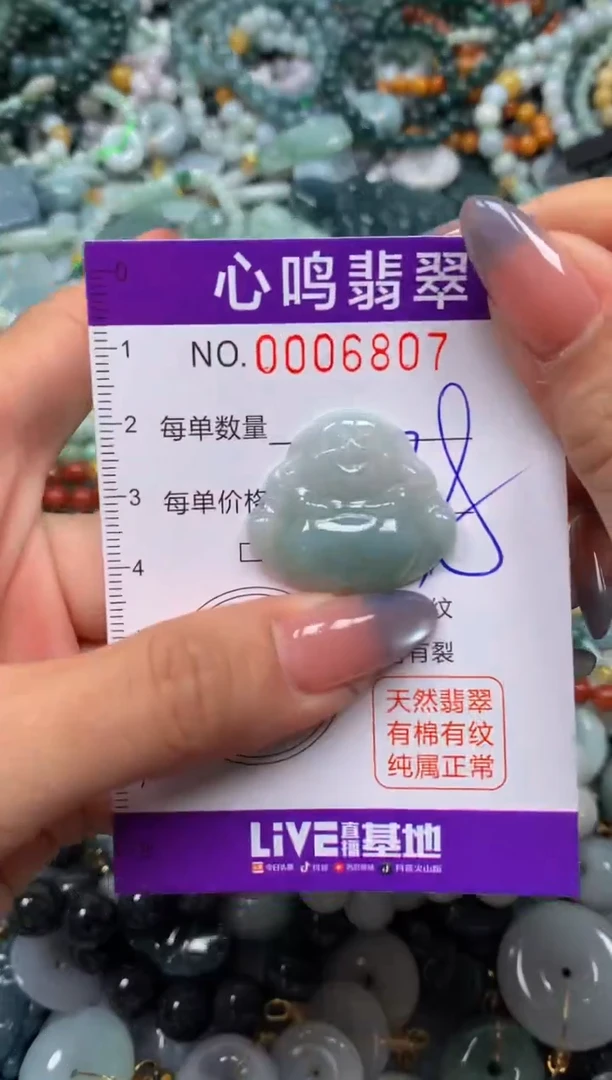 颈饰未镶嵌翡翠闪购006807