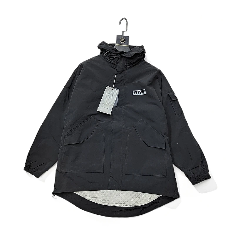 加棉连帽秋季纯色棉服棉衣简约百搭休闲夹克式宽松外套3335