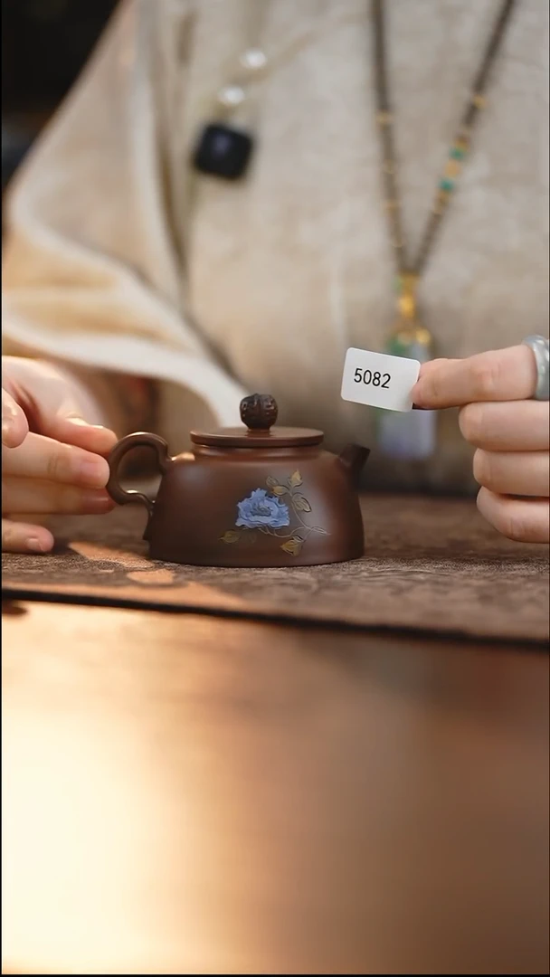雲梦茶器紫陶茶壶5082