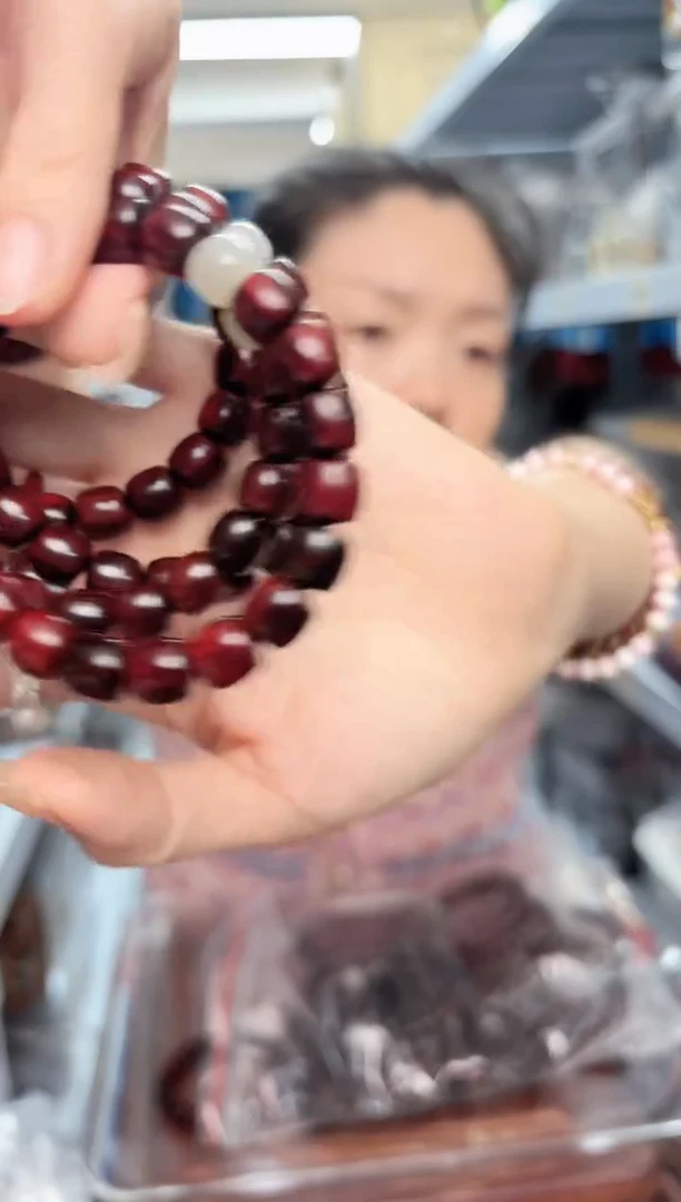 未镶嵌檀香紫檀（小叶紫檀）手串DIY和田单圈手串