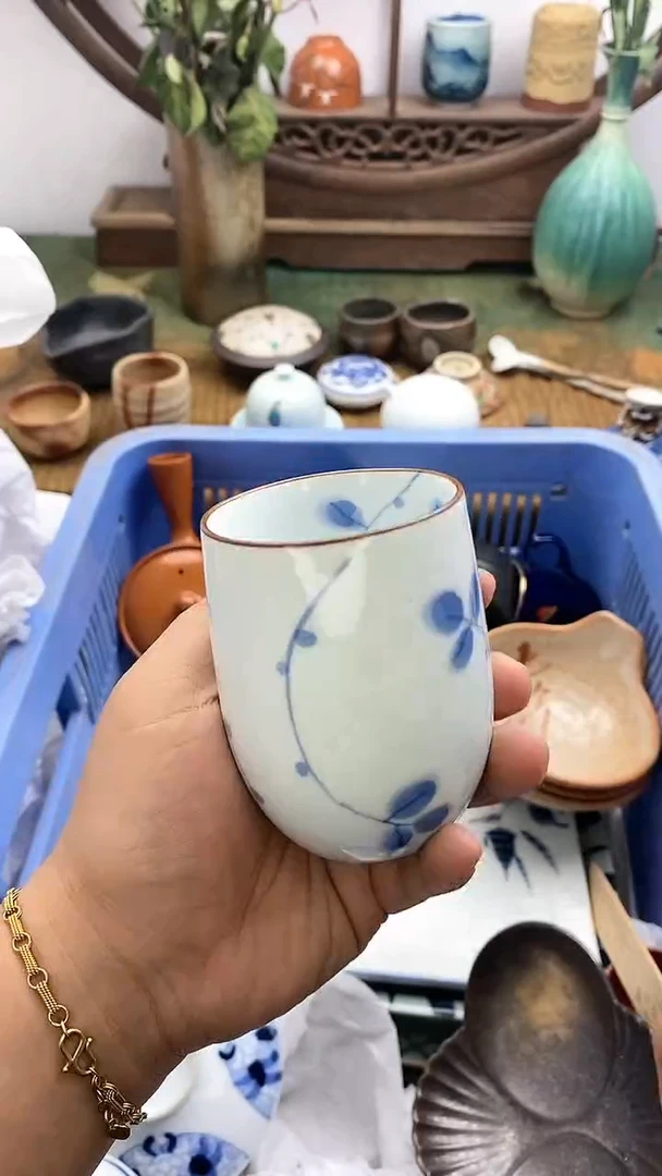 瓷片喜***祥回流瓷器，默认微瑕 满28包邮，谨慎参拍