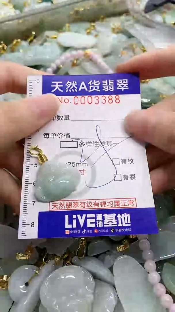 颈饰未镶嵌翡翠天然A货翡翠