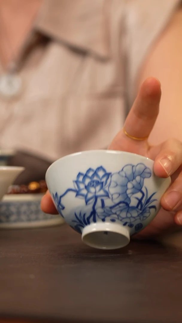 景德镇青花主人杯