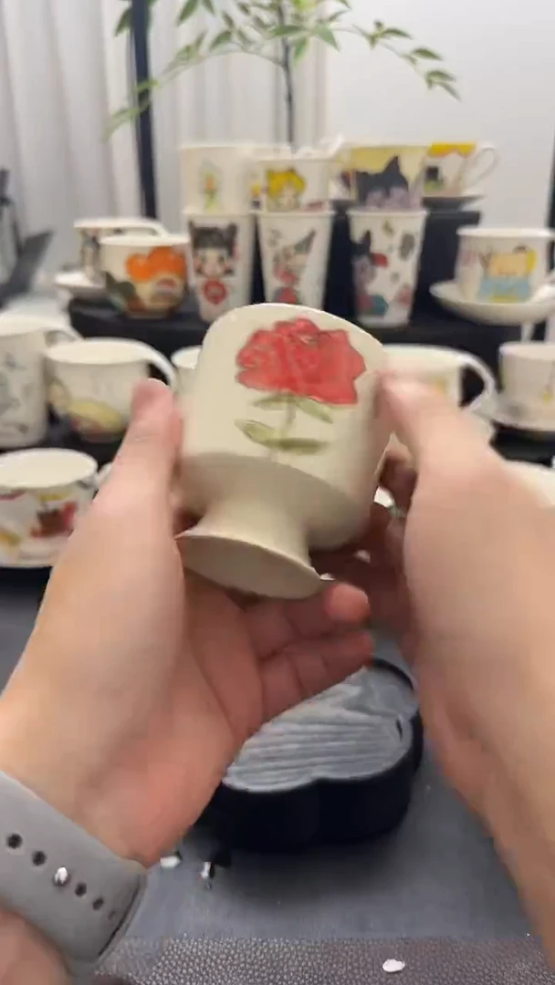 纯手工纯手工绘制陶瓷杯