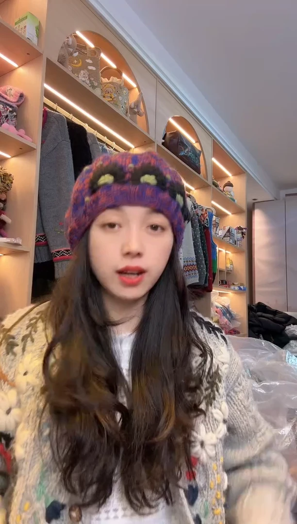 羊毛杨*亮百羊毛贝雷帽B887