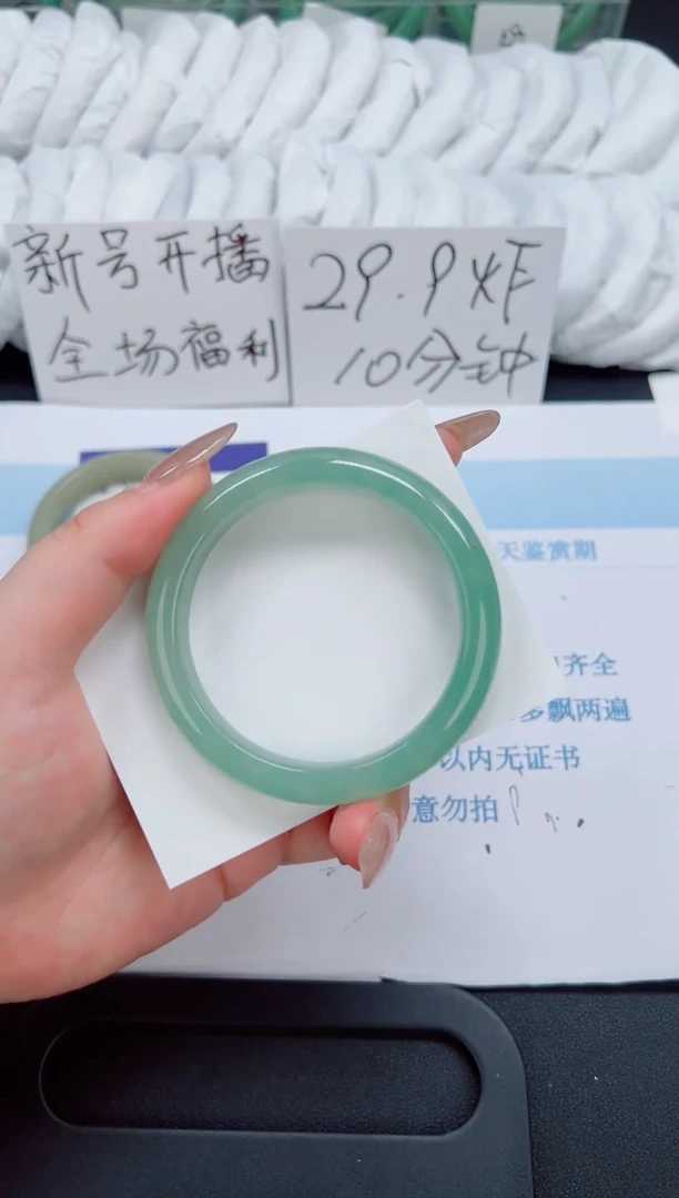 未镶嵌手镯石英质玉93-58