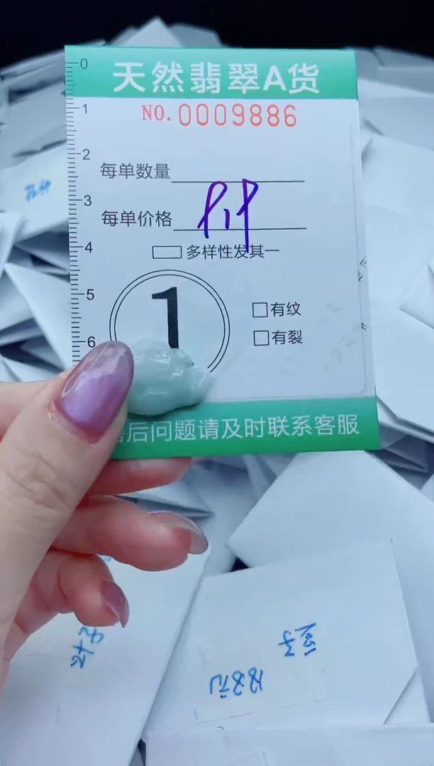 翡翠未镶嵌颈饰我