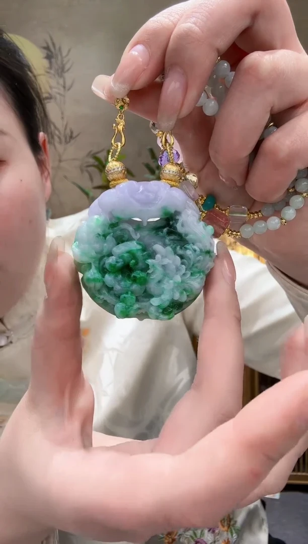 【闪购商品】翡翠耳饰未镶嵌吊坠