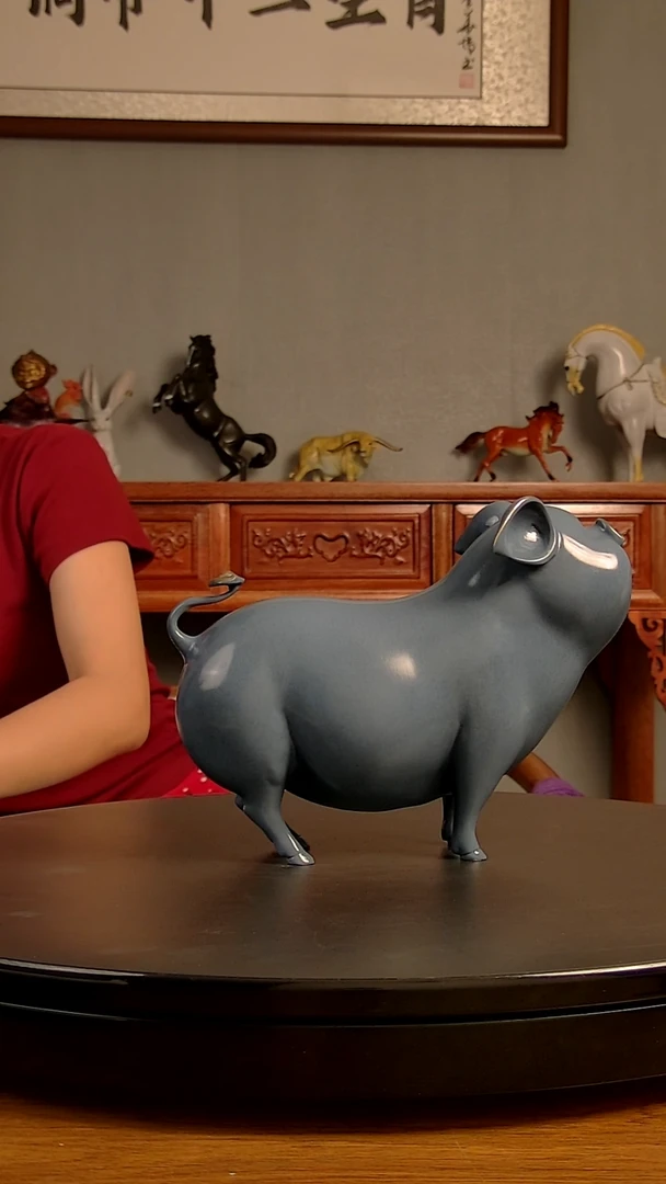 24#如意猪彩铜铜器。团购