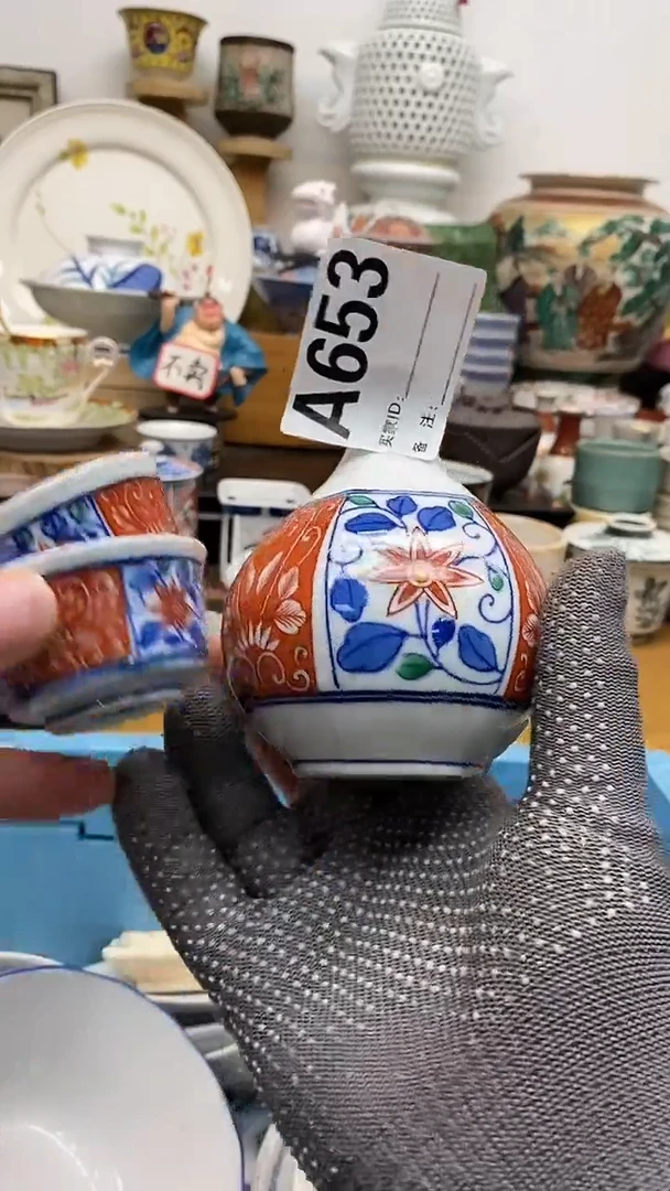 瓷片丙晶禧美瓷精品瓷器653