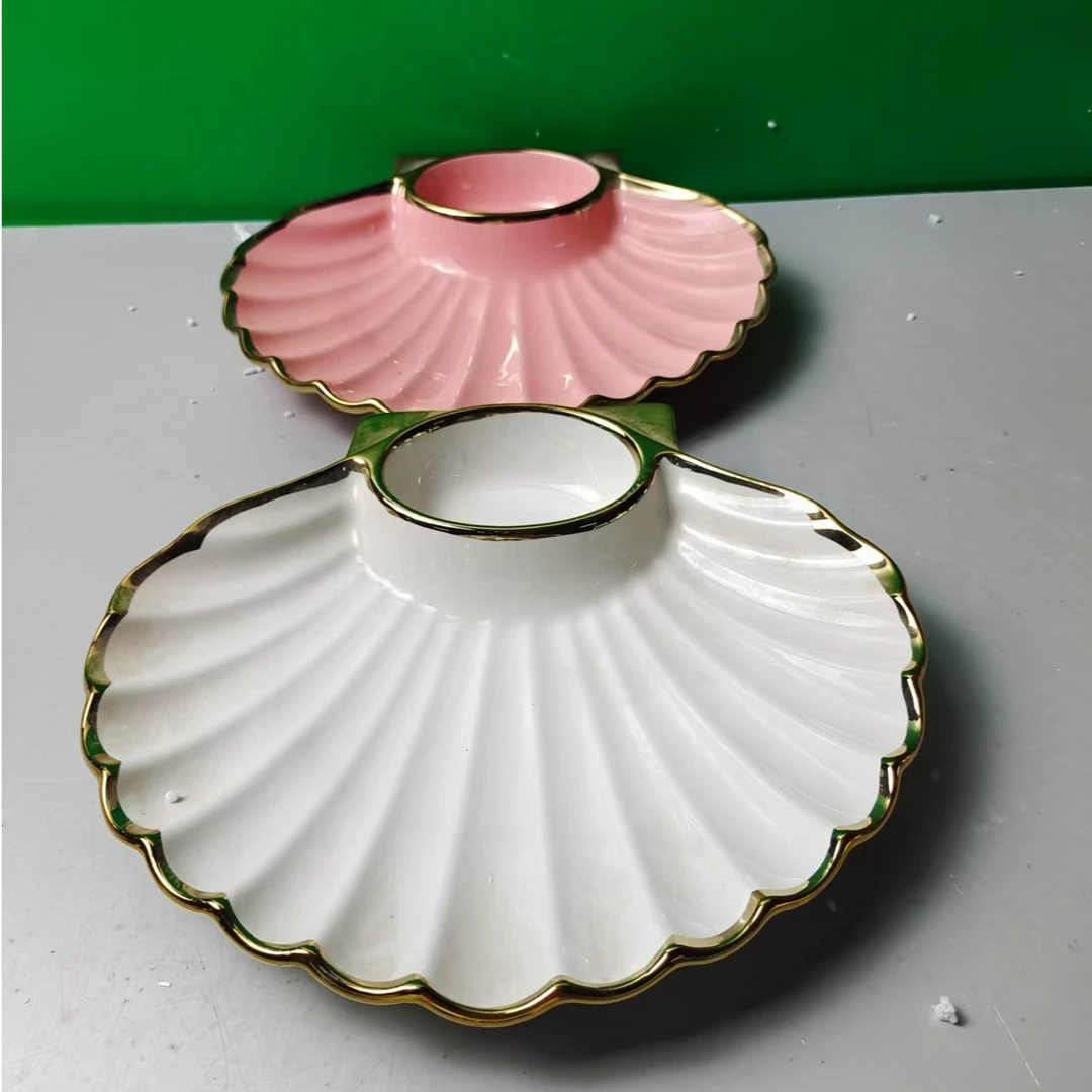 M839 饺子盘2个 陶瓷餐具 D1