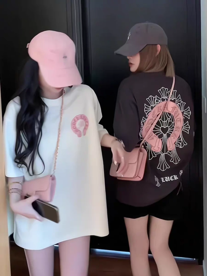 FULLOCEAN刺绣重工半袖t恤女夏季新款时尚慵懒风上衣1991SS