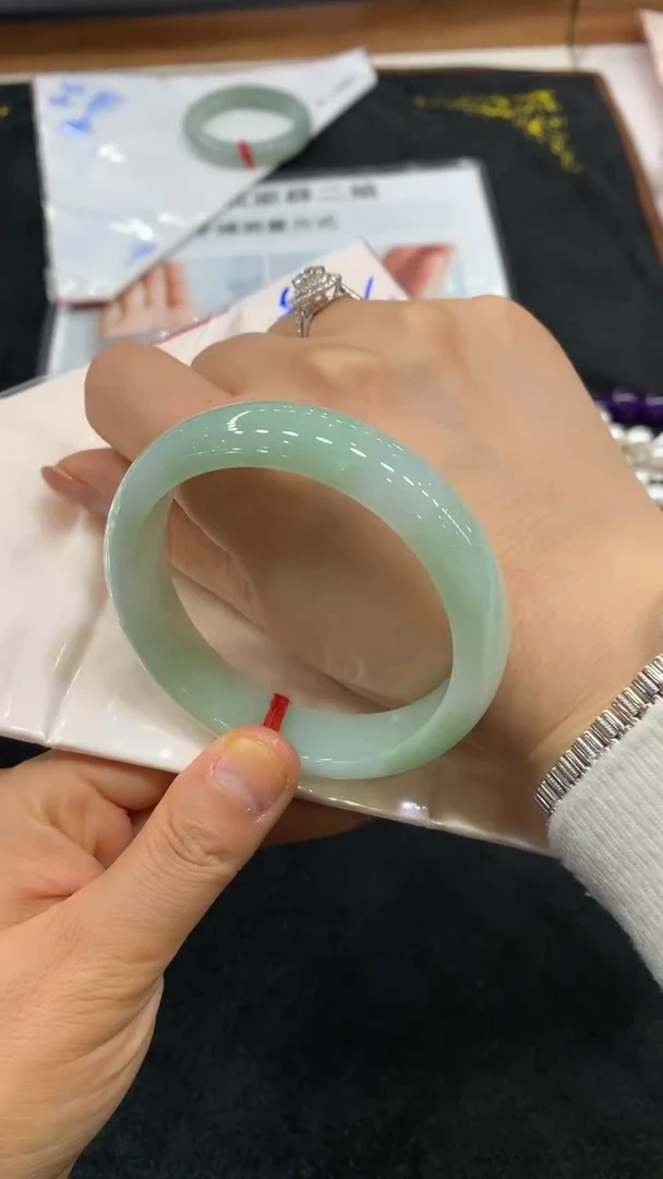 未镶嵌手镯翡翠正圈58-60买断价不退换