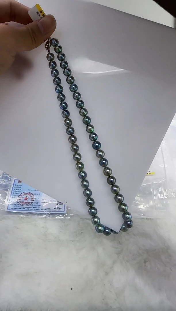 未镶嵌海水珍珠DA珍珠串链8-9 t813