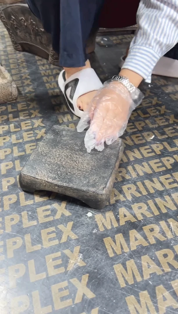 陶土丨四方小底座