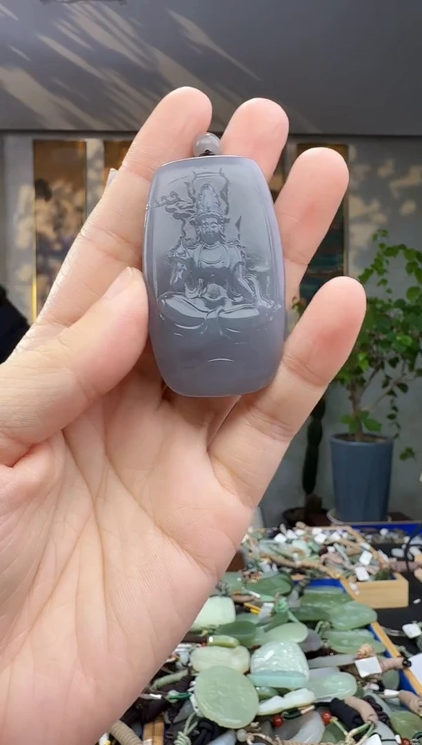 未镶嵌和田玉挂件拍一发一