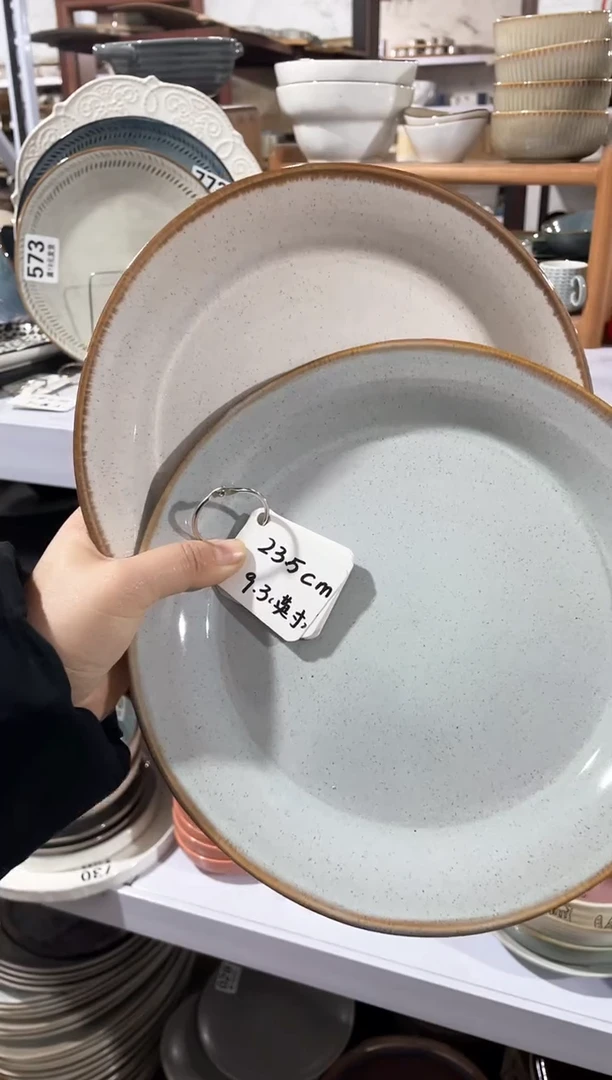 【闪购商品】碗微瑕（2件套）063盘子