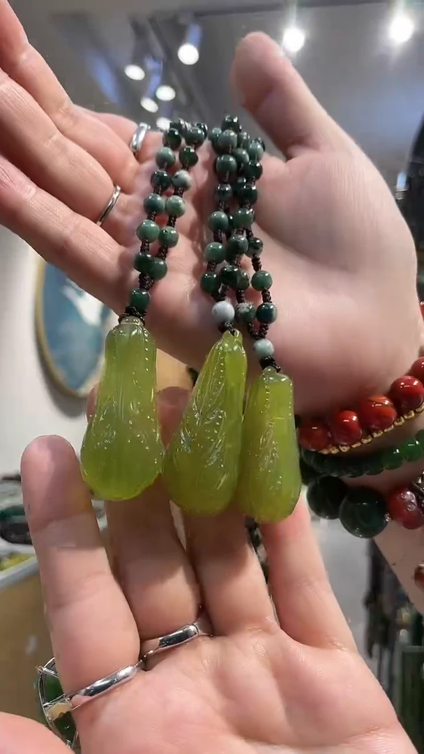 【闪购商品】岫玉颈饰未镶嵌吊坠多样式发货只发一个