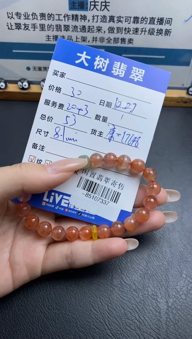 颈饰未镶嵌南红玛瑙珠串多人-85107337