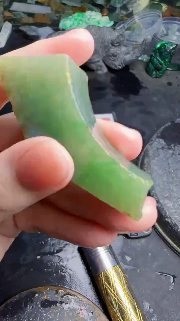 未镶嵌挂件翡翠天然翡翠049