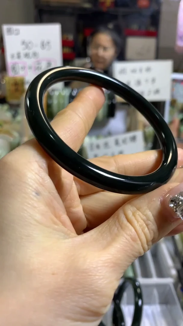 未镶嵌手镯和田玉34 62+