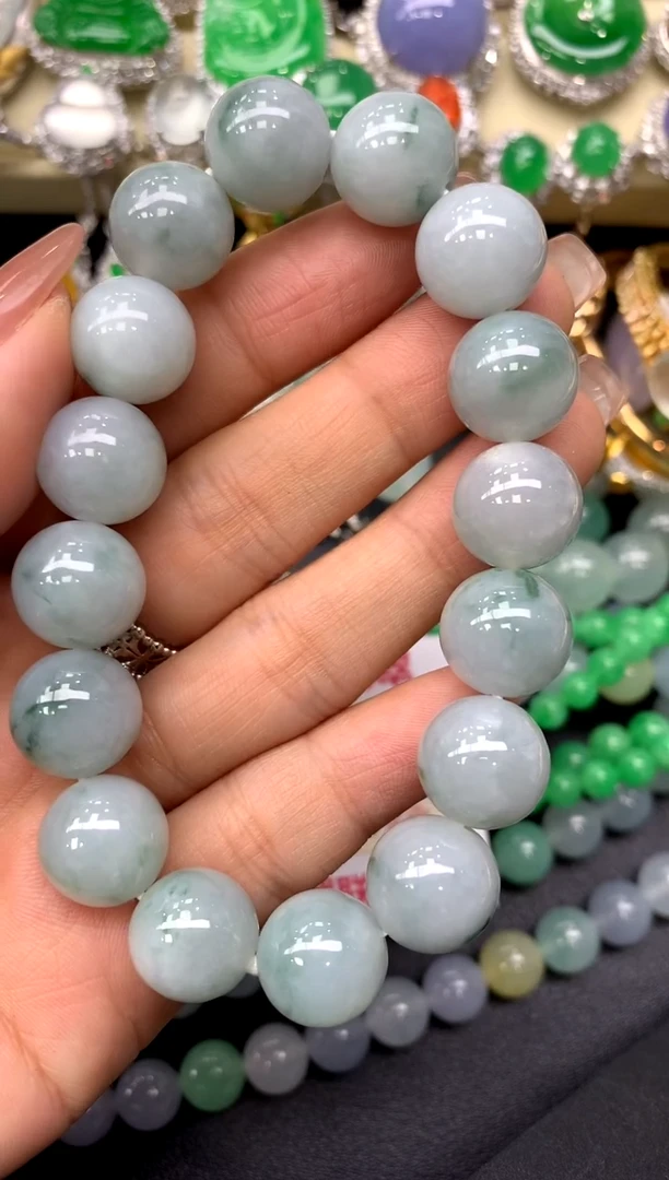 未镶嵌手链翡翠135-中国好珍宝