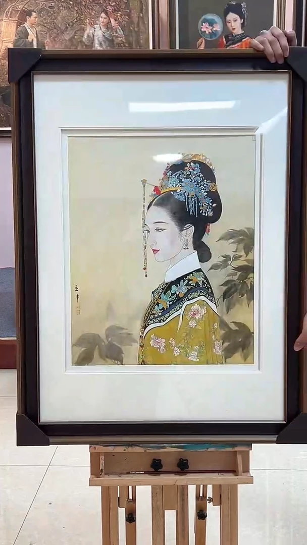 国画邸立丰-2.7平尺-国画作品