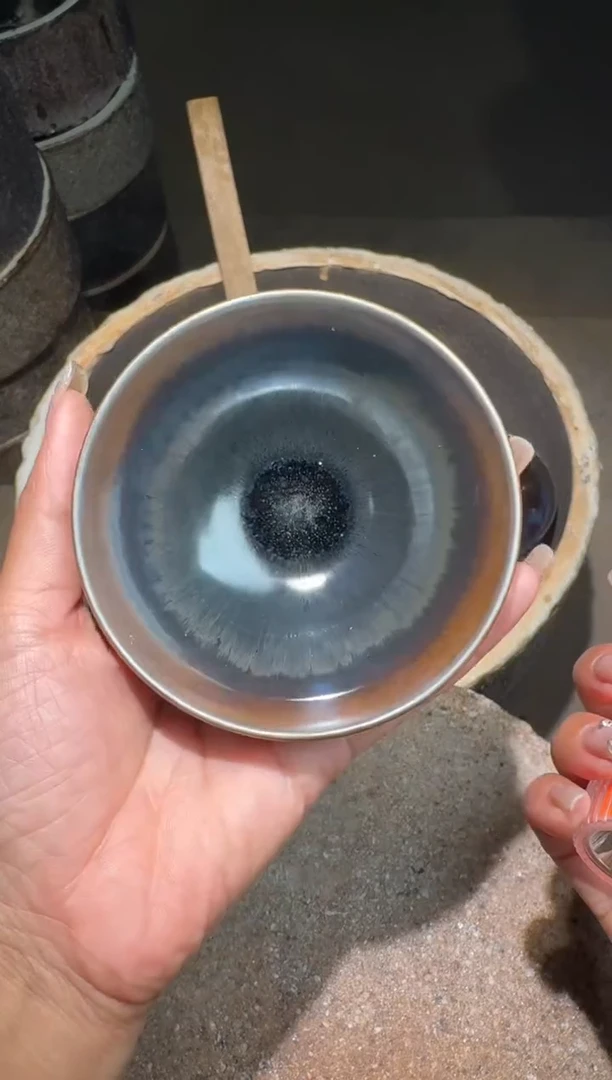 茶盏严柳忠柴烧窑宝70