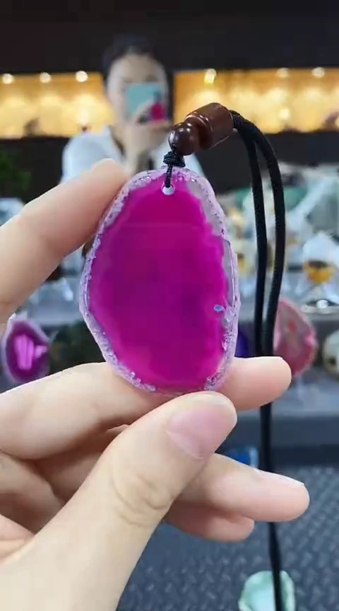 未镶嵌颈饰玛瑙/玉髓自***鱼玛瑙