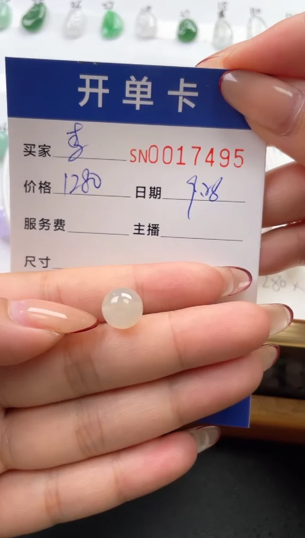 颈饰未镶嵌翡翠李****方00017495